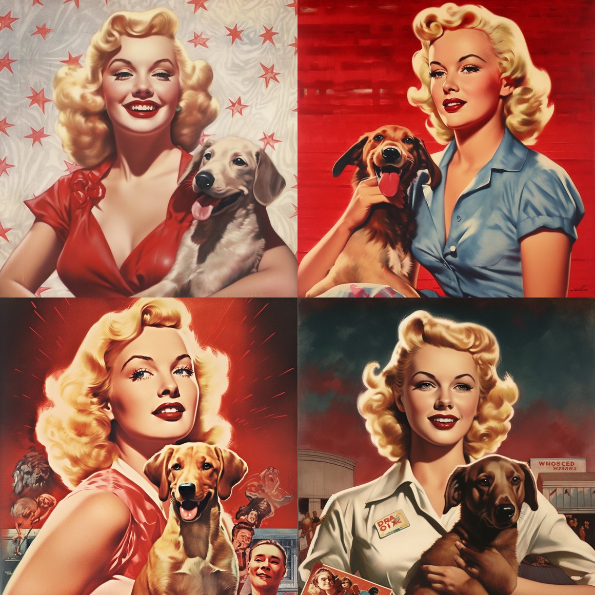 Classic Hollywood Retriever: Marilyn Monroe Edition