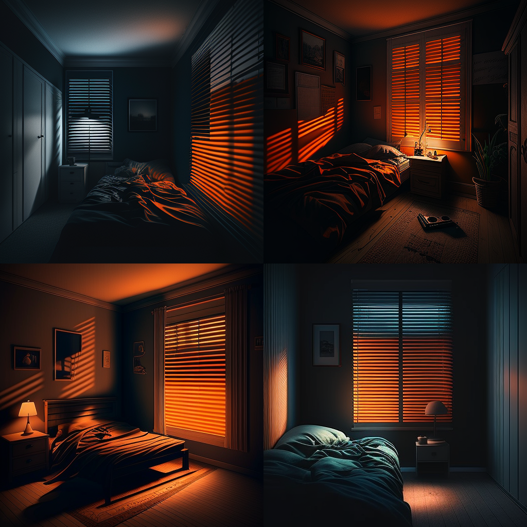 Midnight Glow: A Pause in the Journey