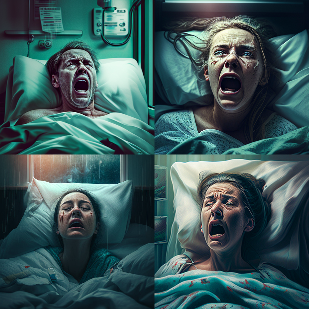 Suffering Between Reality and Surreality