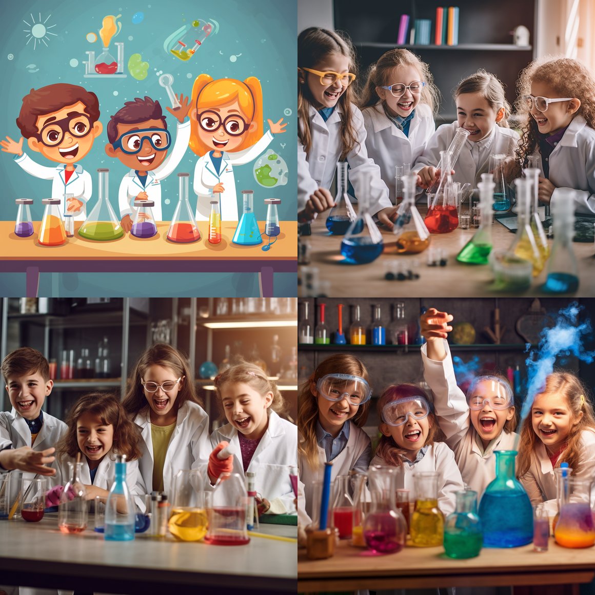 Children's Discovery in the Science Lab