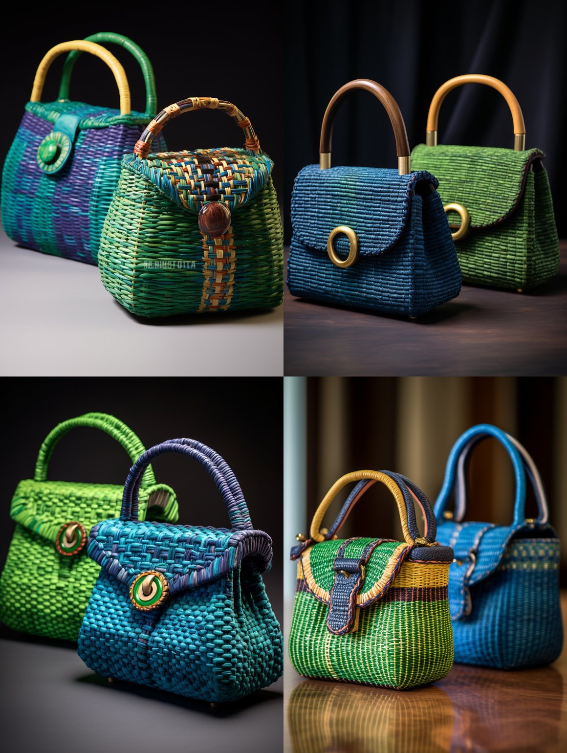 Artistic Interlude: Handcrafted Handbags in Vibrant Hues