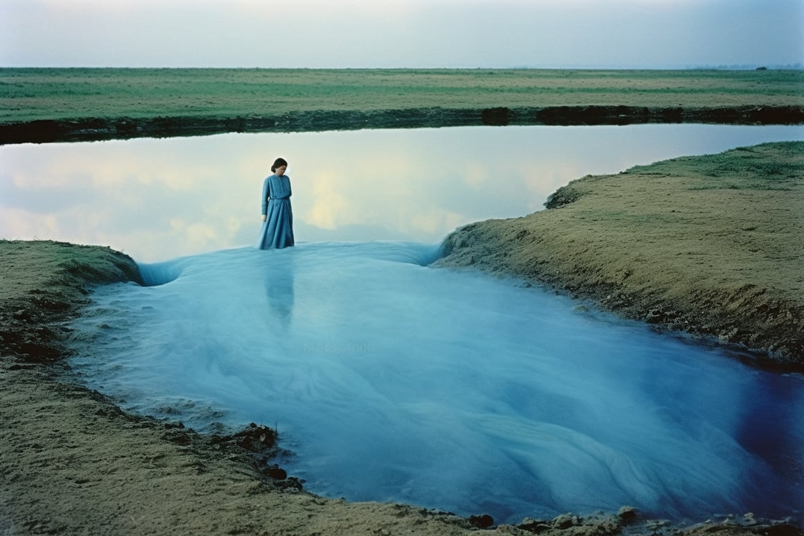 A Surreal Performance Art Experience in Color Photography