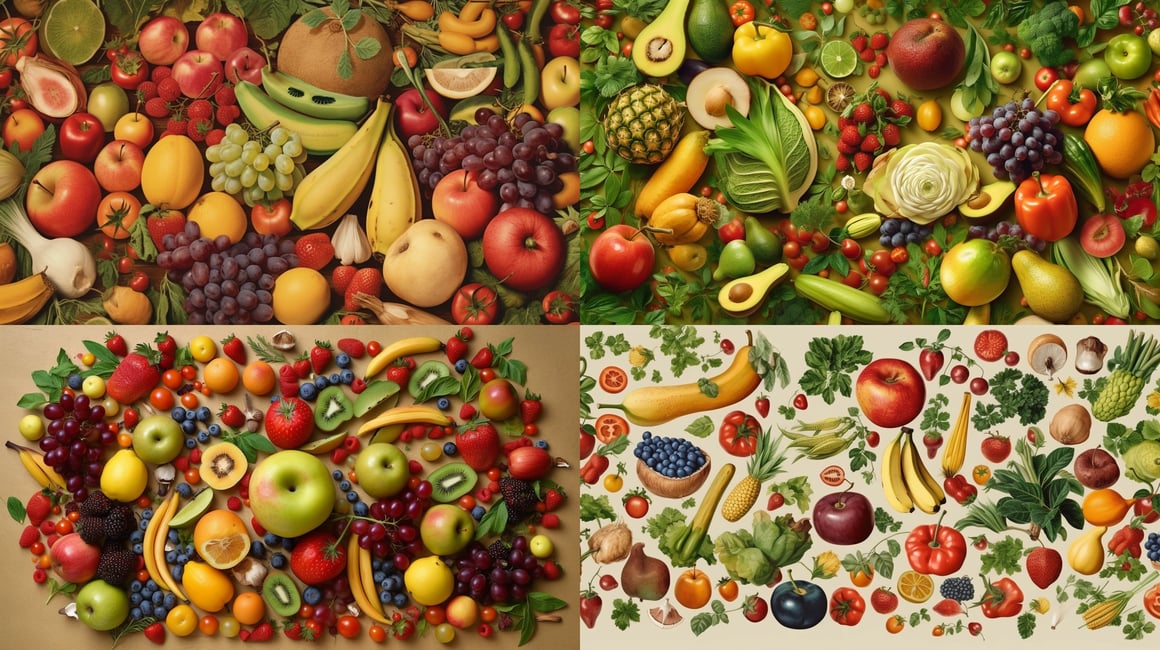 Healthy Eating Hashtag Concept Visual