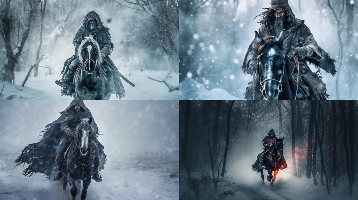 A Super Realistic 8K Capture of the Phantom Rider