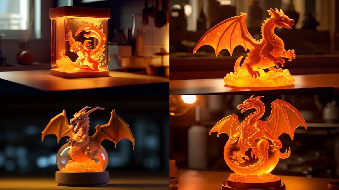 Charizard Inspired 3D Printed Blender Showcase