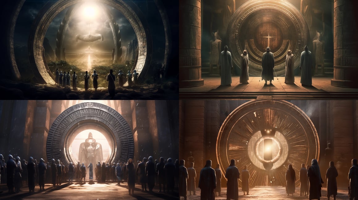 Awakening of the Ancient Egyptian Stargate