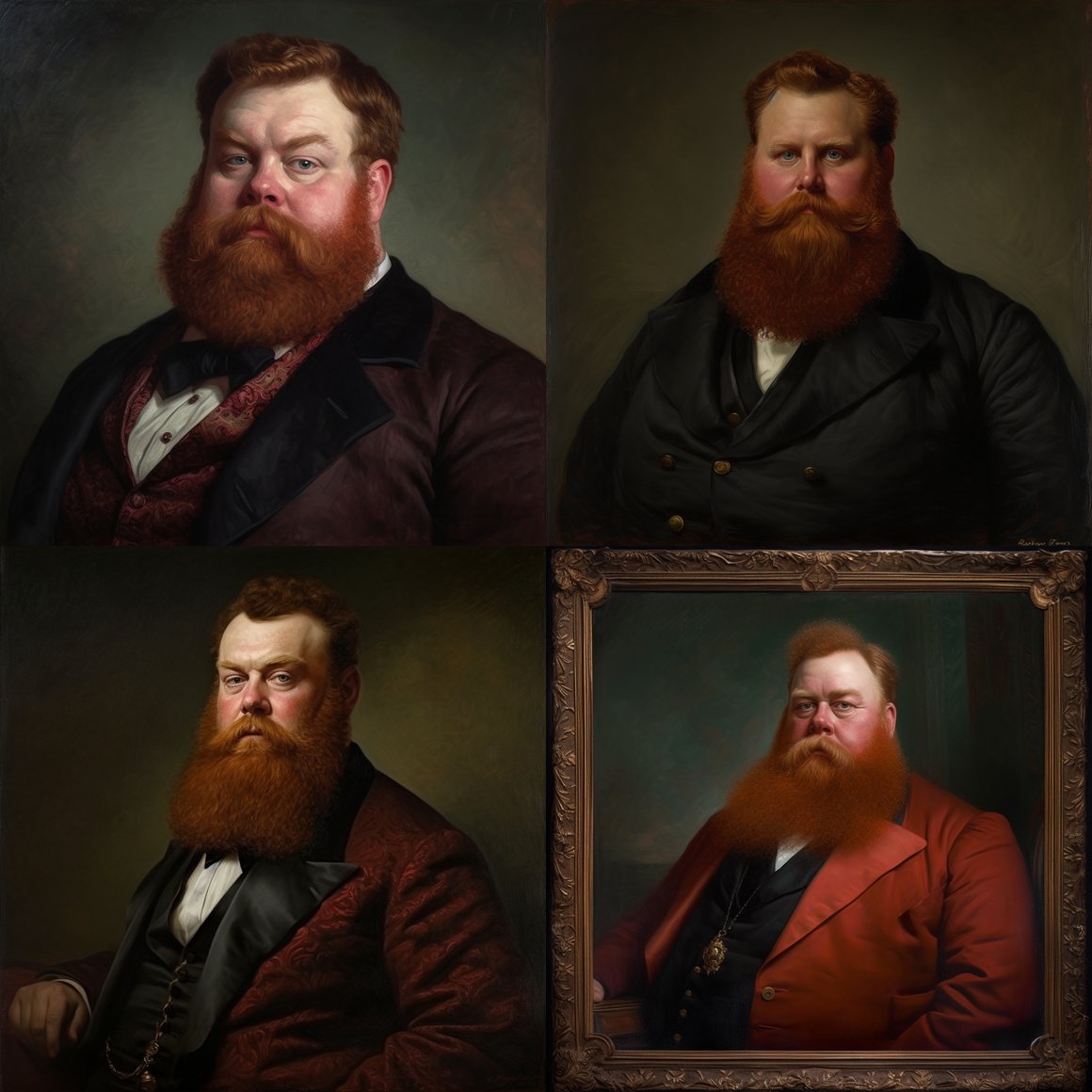 Mid-Voyage Glimpse: Rotund Victorian Gentleman