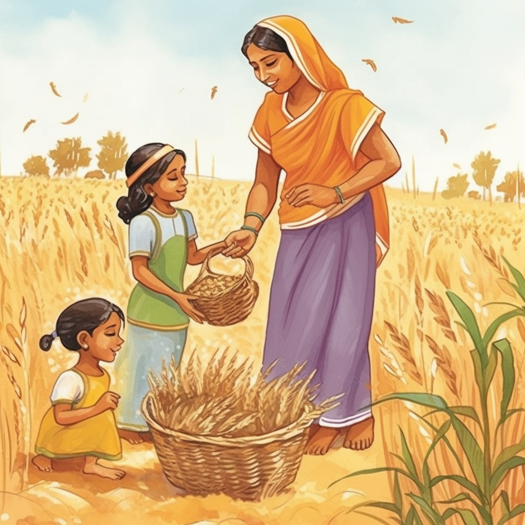 A Tribute to Indian Female Farmers