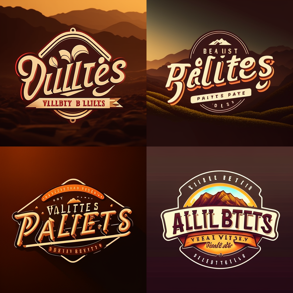 Designing Valleybites Fast Food Restaurant Logo