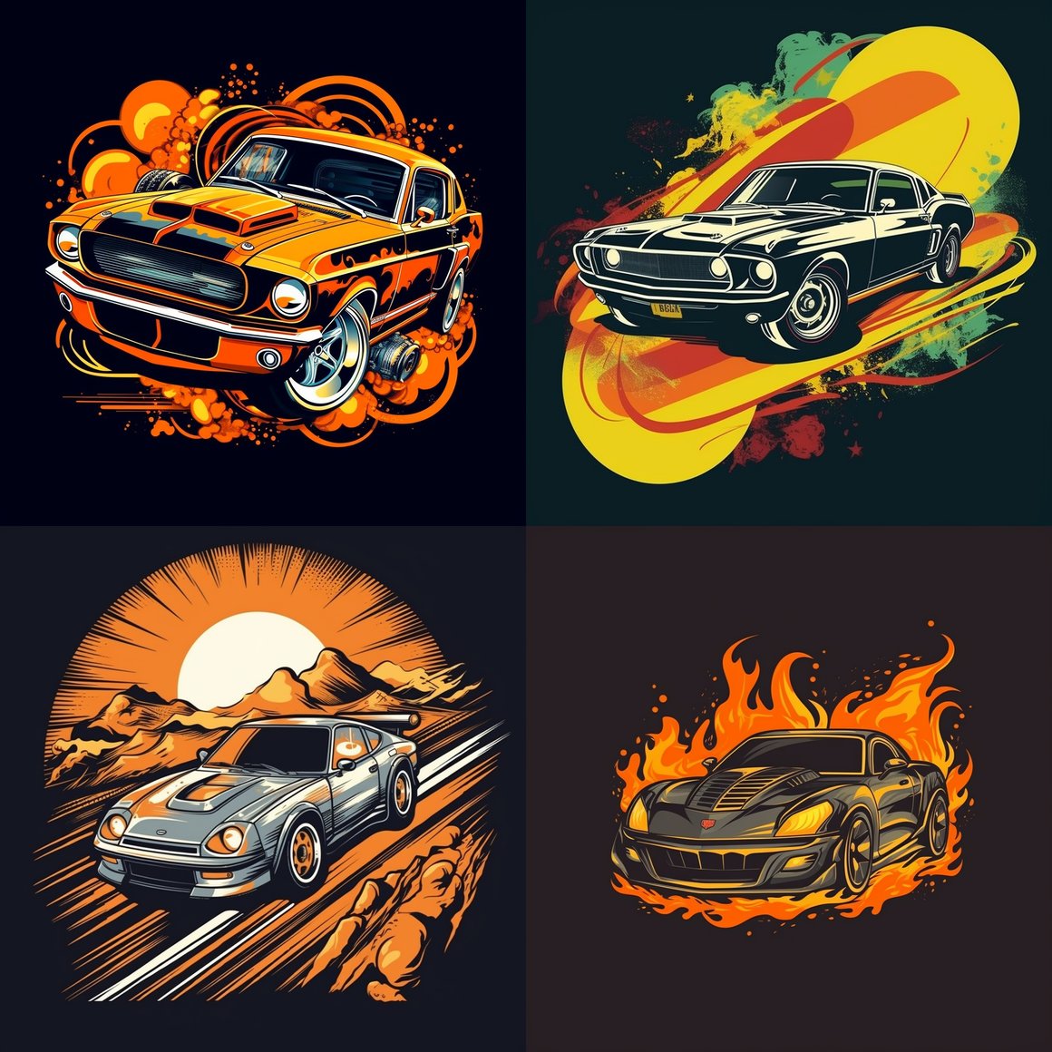 Mid-way Car Enthusiast T-Shirt Design Challenge
