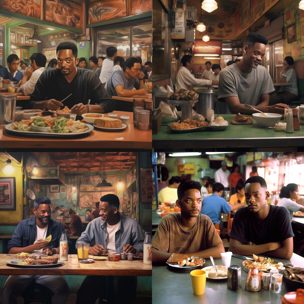 Chris Rock and Will Smith in Malaysia
