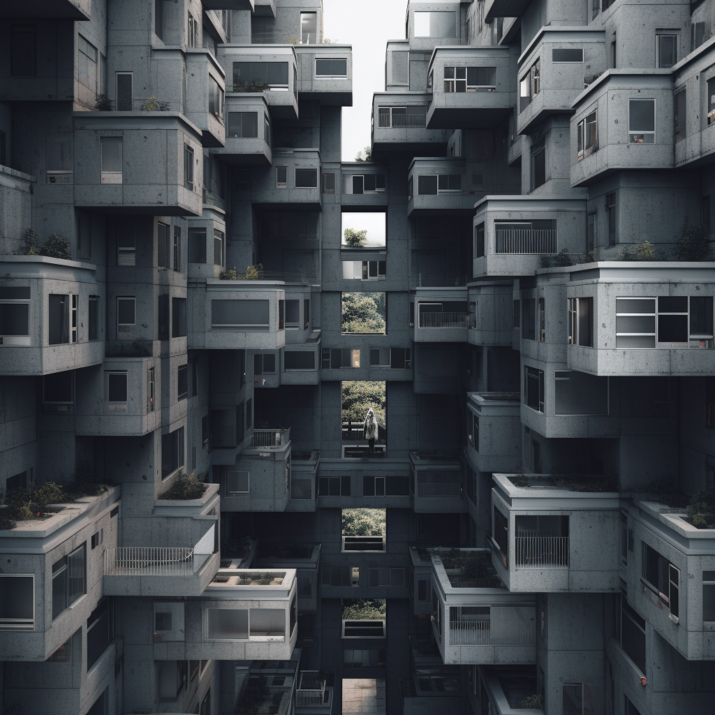 Brutalism & Minimalism in Liminal Architecture