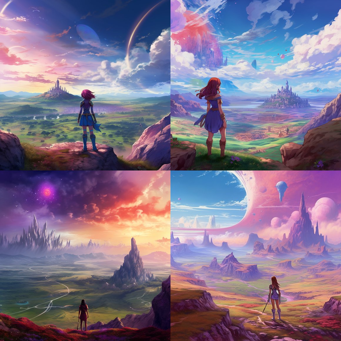 Chronicles of the Galactic Empress: A Cosmic Standoff