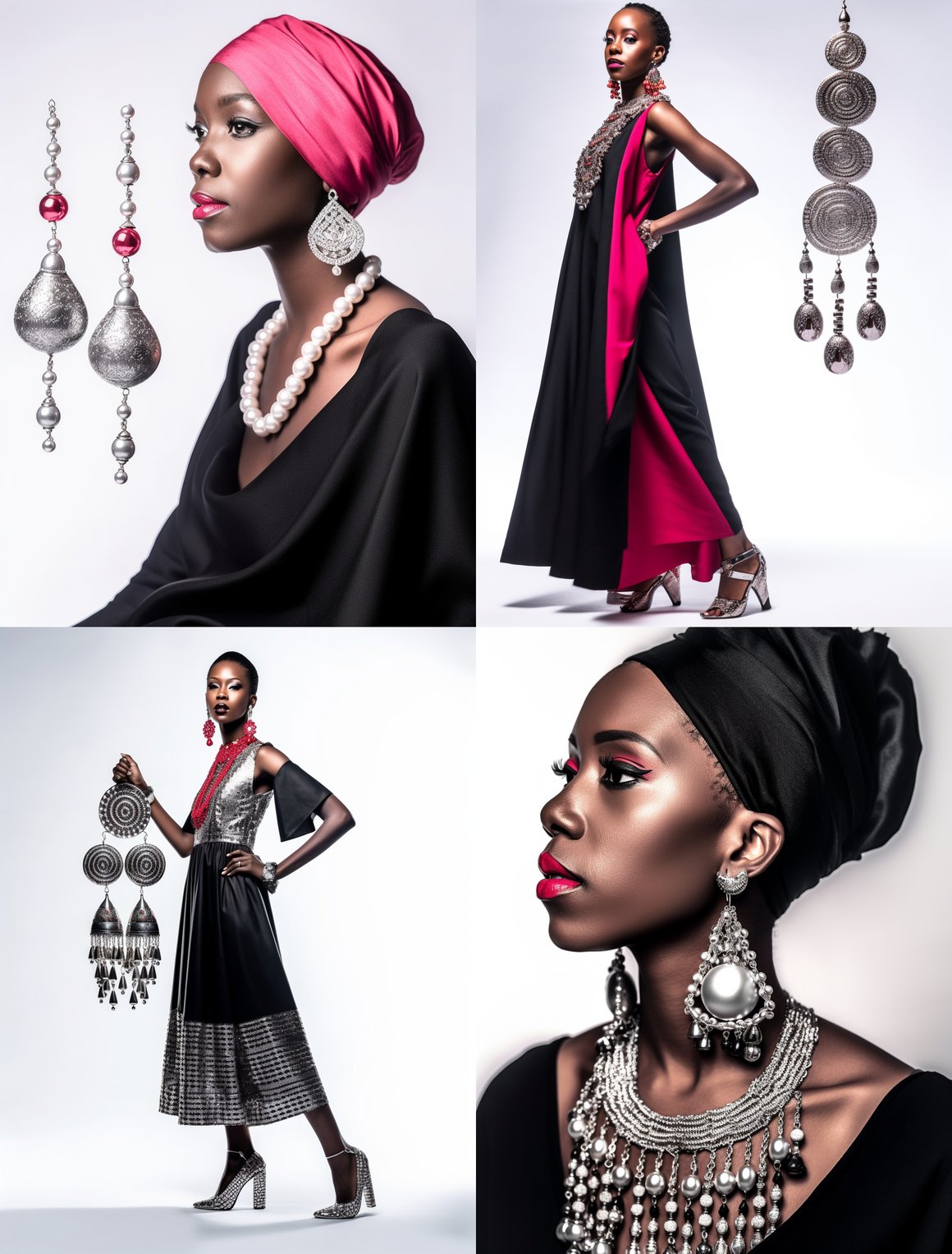 Cinematic High Jewelry Model Photoshoot in Ultra-Detailed Realism