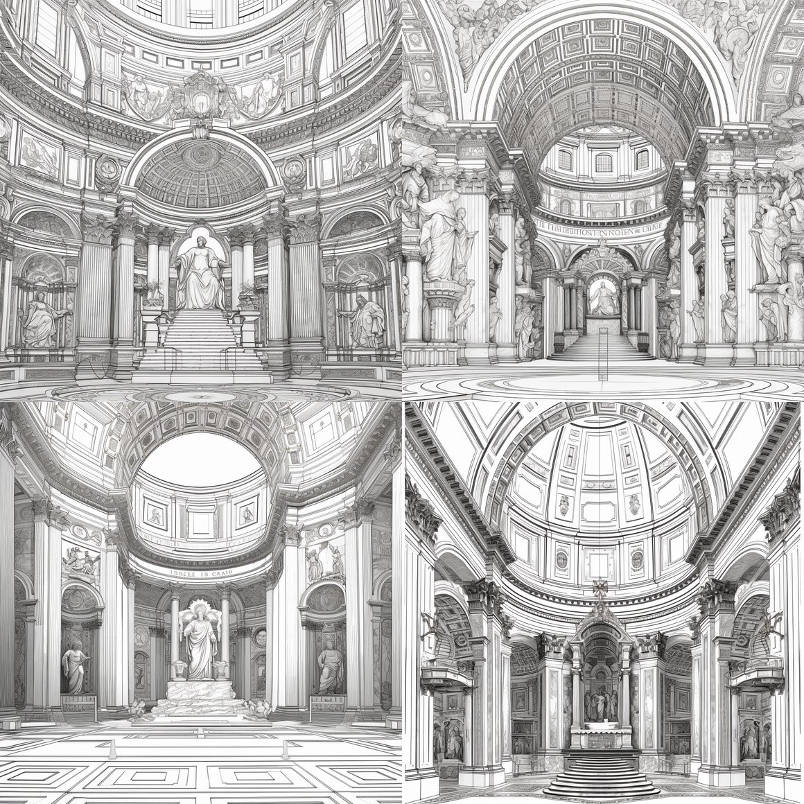 A Vector Line Drawing