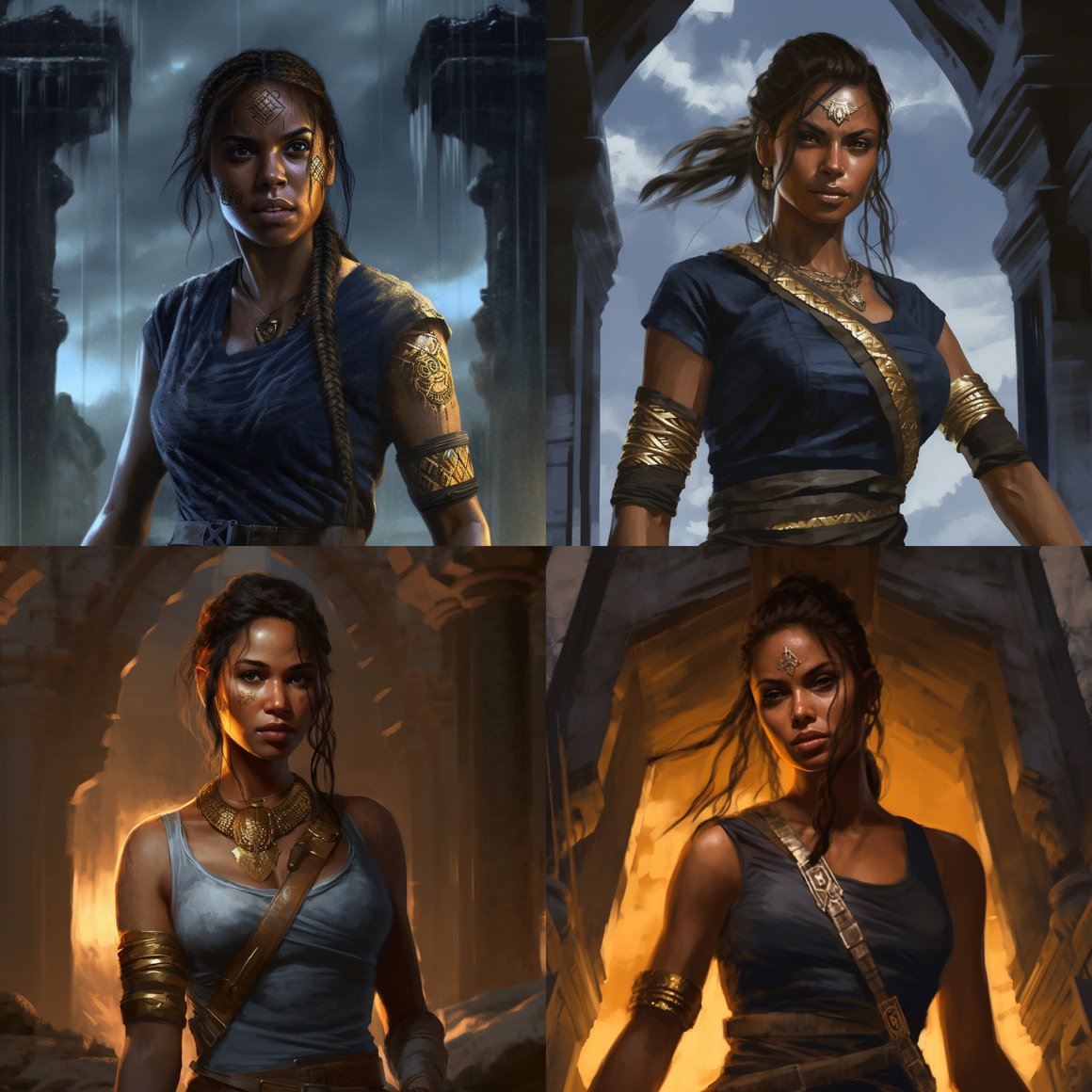 Midnight Escape: Lara Croft Reimagined