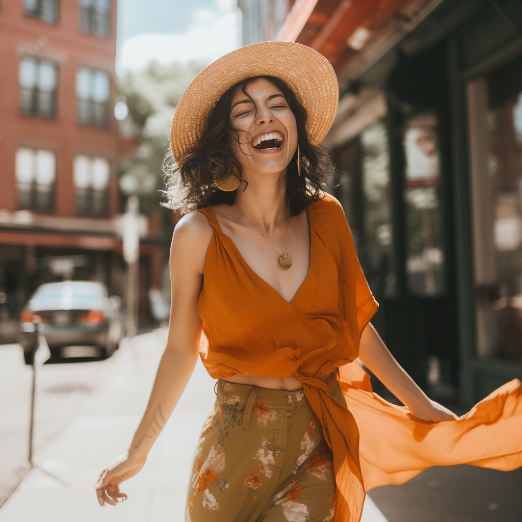 City Sunshine: Lily's Summer Adventure Snapshot