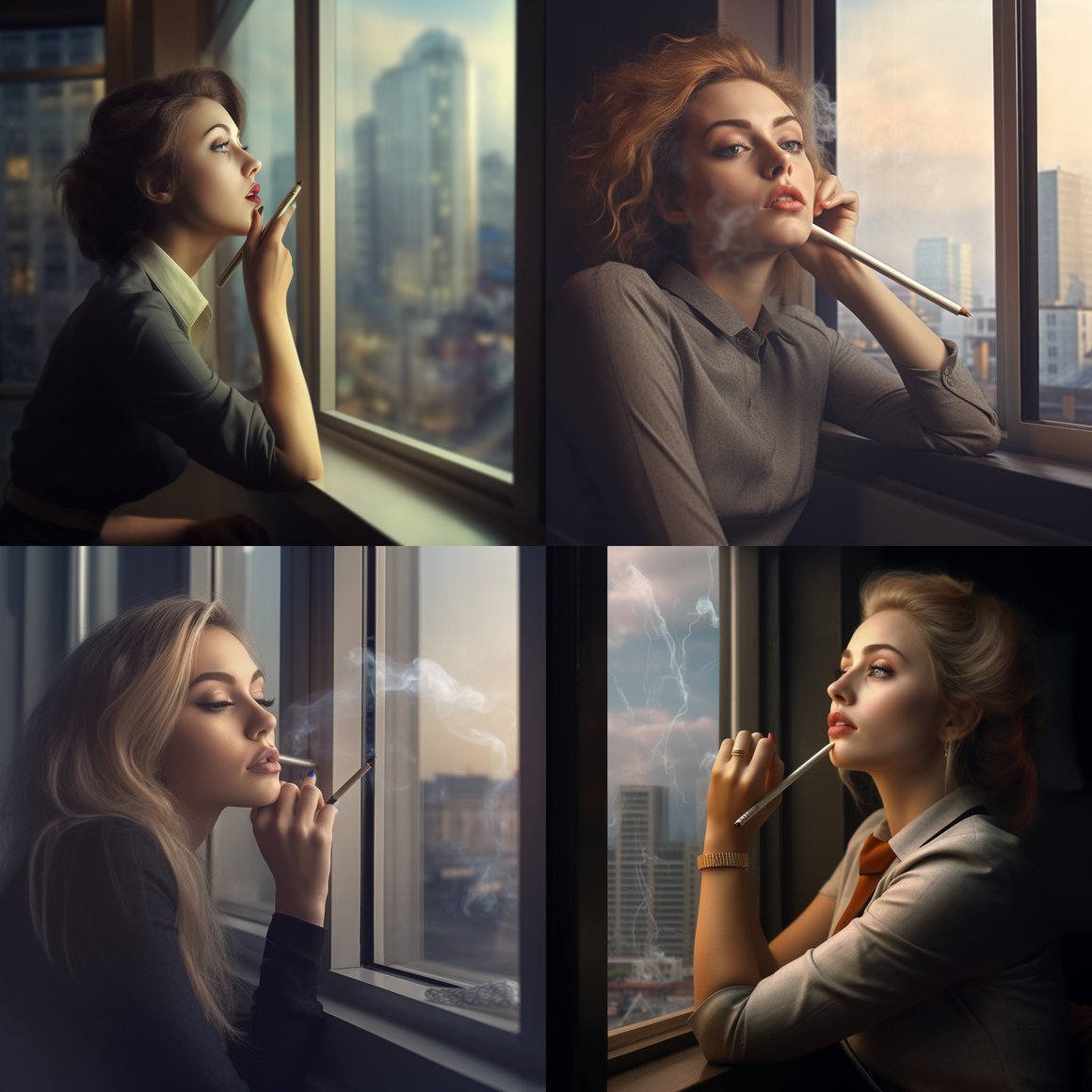 Midday Lull: Office Girl's Daydream