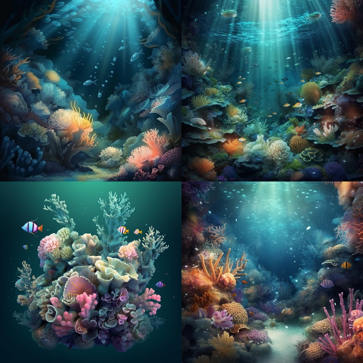 Submerged Splendor: A Mid-Ocean Voyage