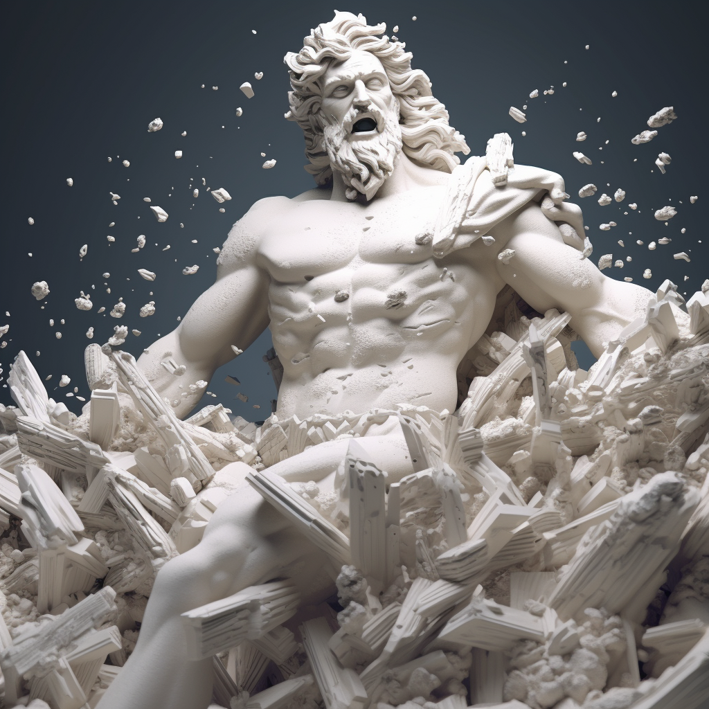 Arsham's Divine Zeus: A 3D Octane Rendering Journey