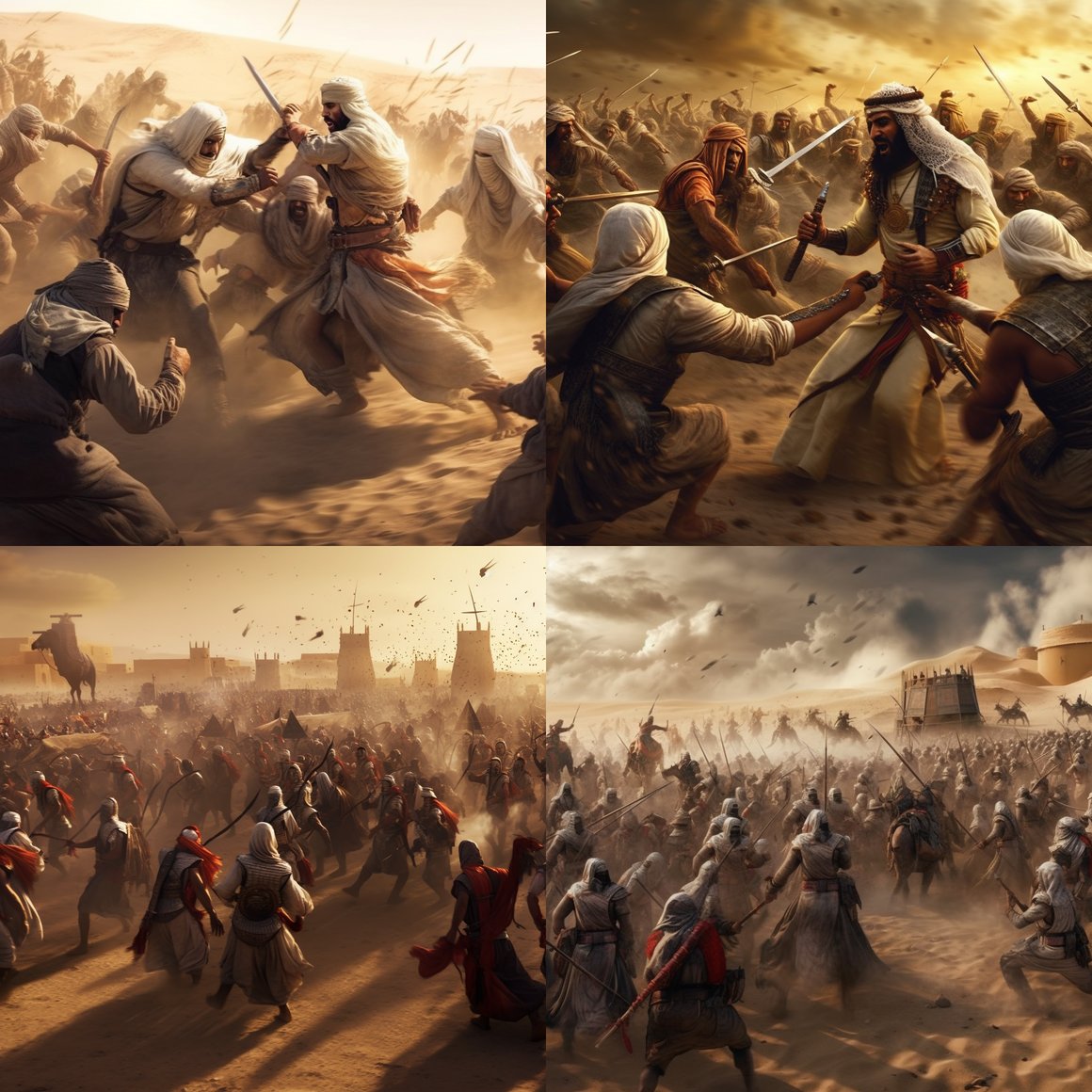 Clash of Titans: The Desert Warfare