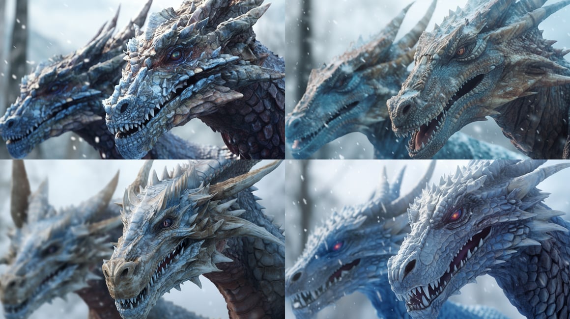 Necromancer Dragon in 4K Ultra High Detail Photography