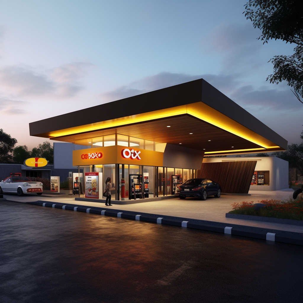Revamping Oxxo: A Conceptual Drive-Thru Transformation