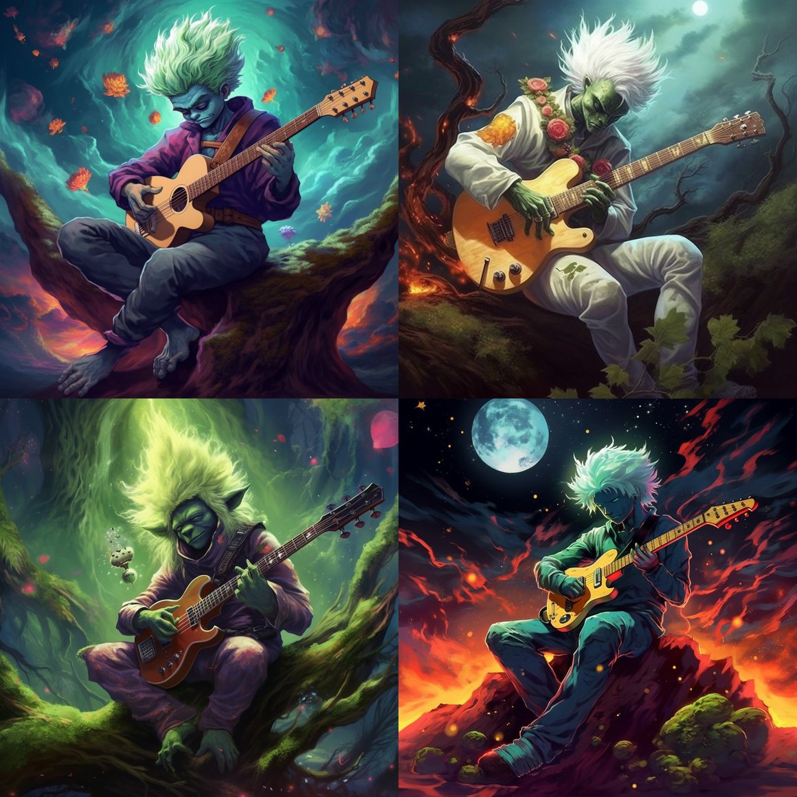 Chronicles of the Cosmic Bard: A Psychedelic Journey