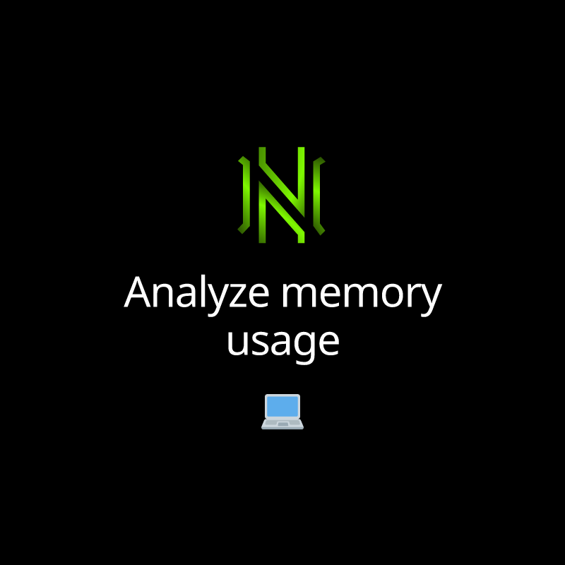 Analyze memory usage