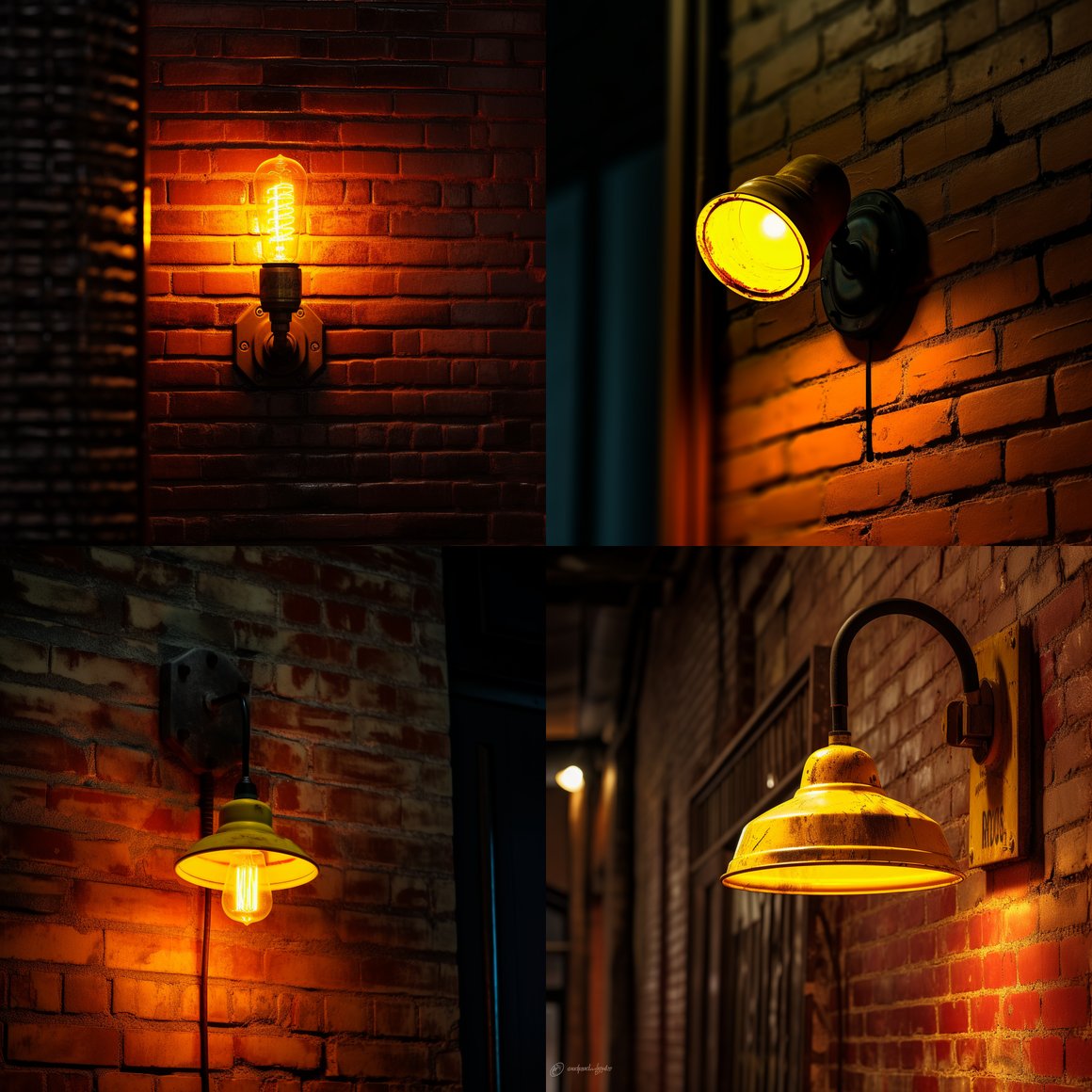 Neon Illumination on Rustic Charm: A Photographic Interlude