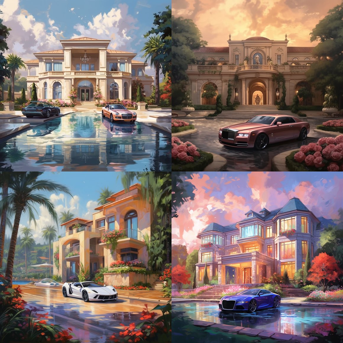 Artistic Expression and Luxury Lifestyle Journey