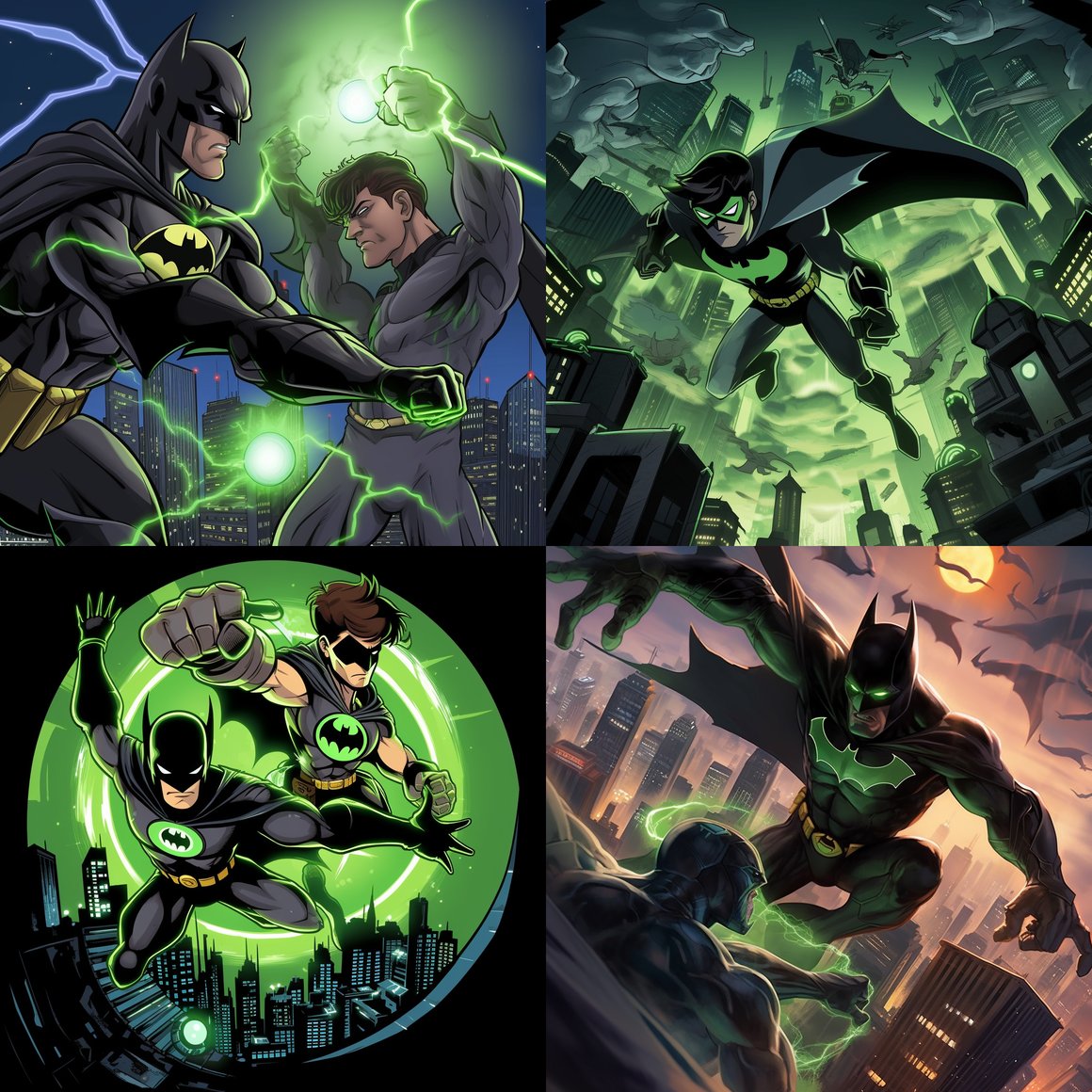 Clash of Heroes: Batman vs Ben 10 at Gotham Tower