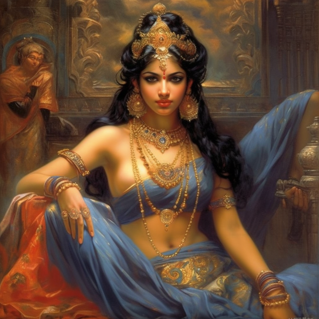 Draupadi: The Captivating Beauty of Mahabharata