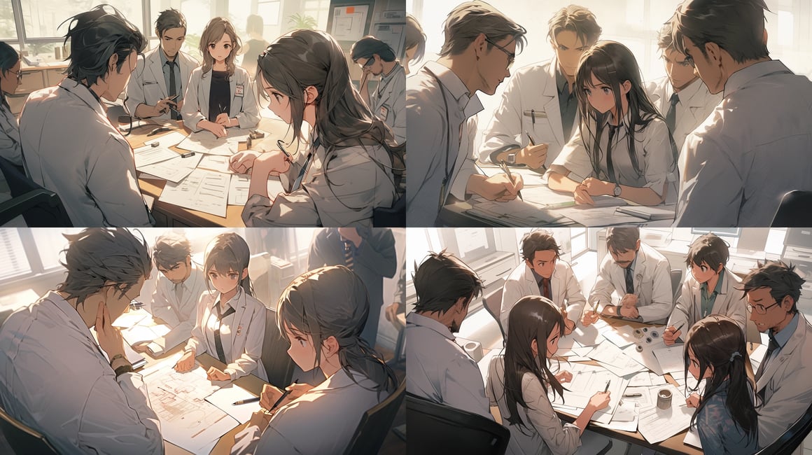 Clinical Research Deliberations in Grayscale