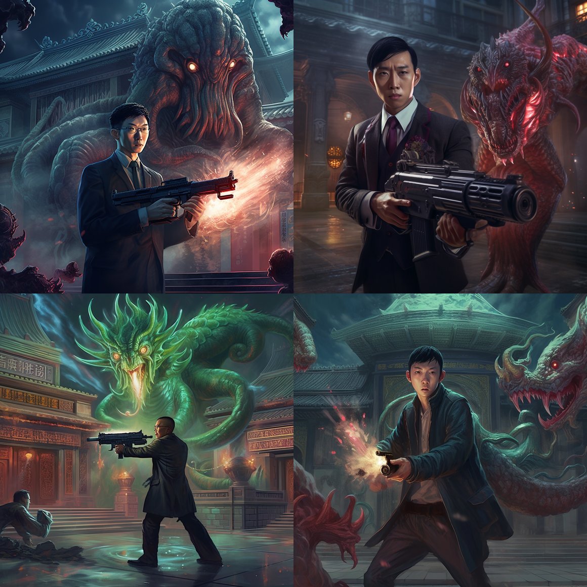 Clash of the Cthulhu at the Temple Midway