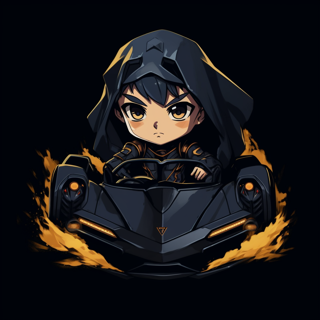 Midnight Cruise: Baby Ninja's Lamborghini Adventure