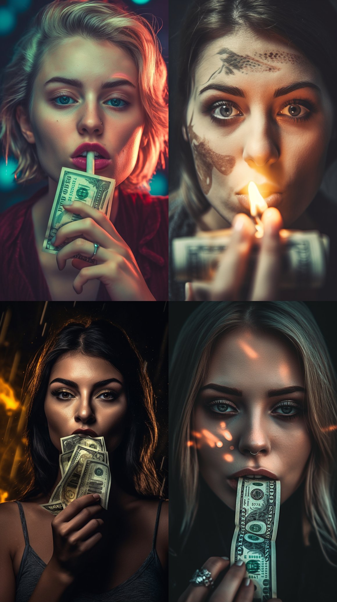 A Surreal Hollywood Journey in Ultra-Detailed Imagery