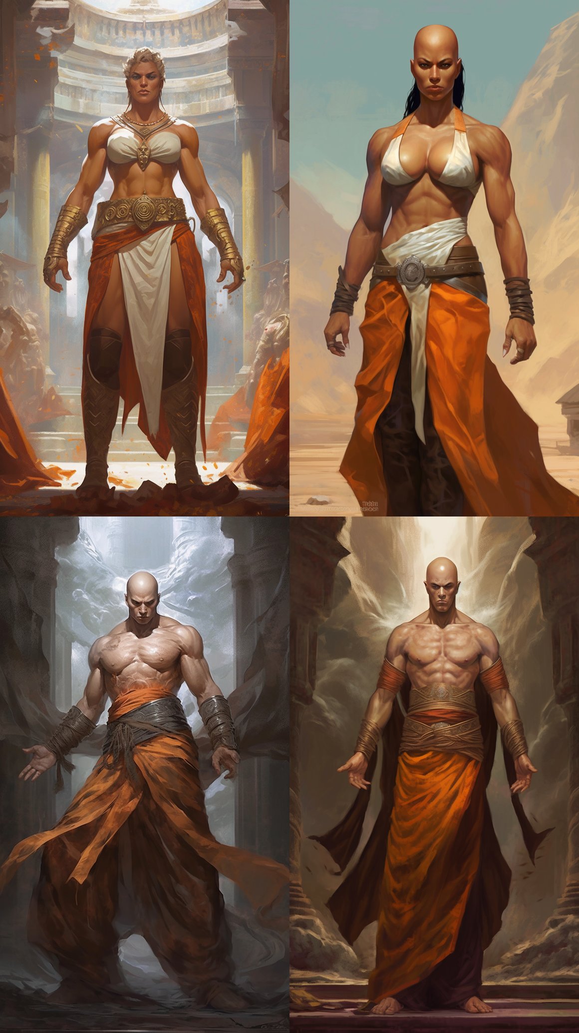 Monastic Muscle: Portrait of a Female Monk Bodybuilder