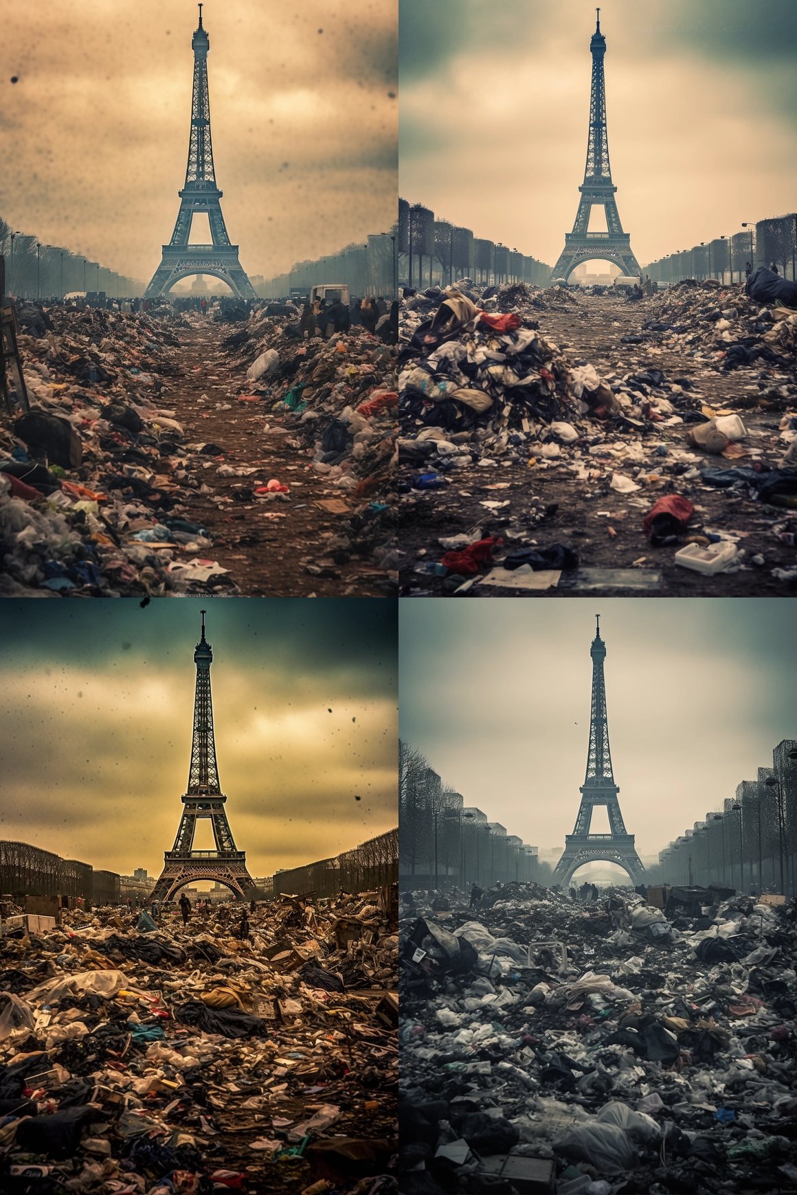 Summer Afternoon at the Waste-Filled Champs de Mars