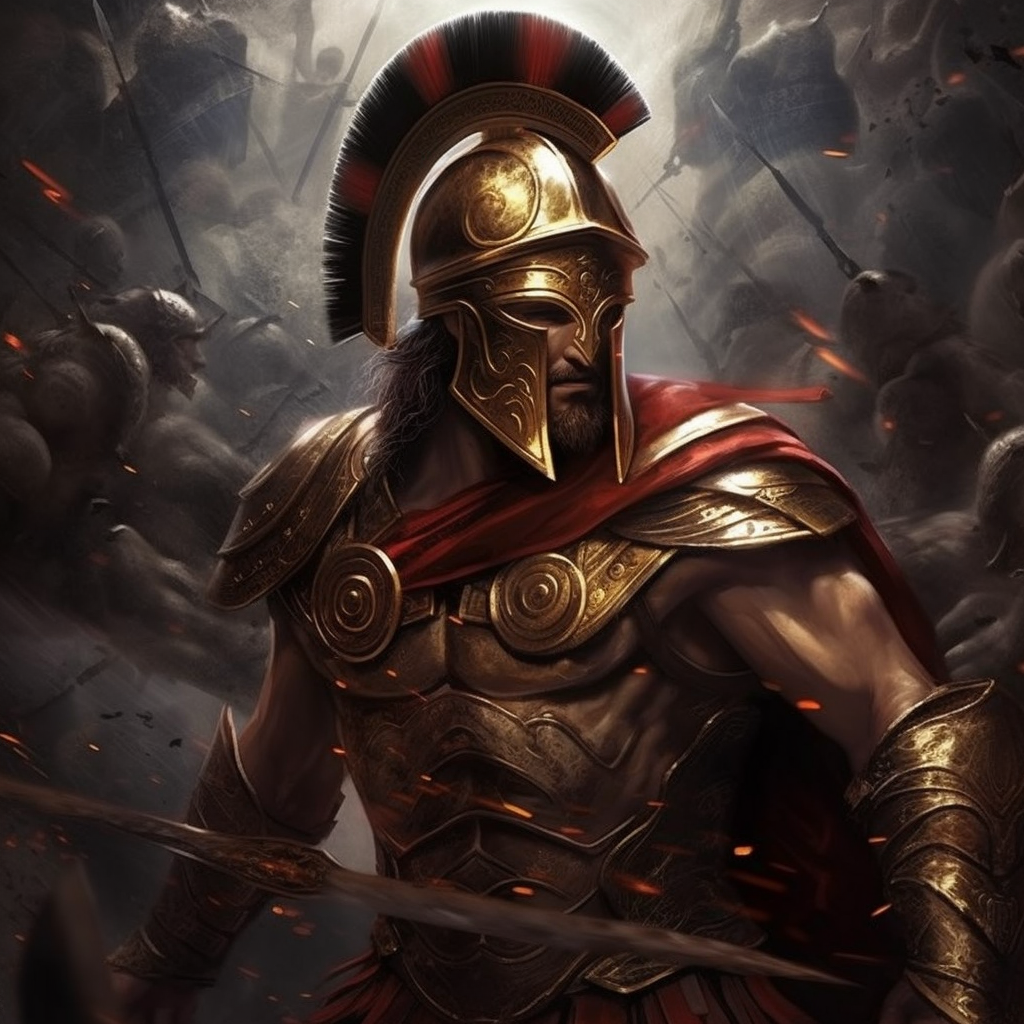 Ares's Mid-War Expedition: A Pre-Raphaelite Visual Journey