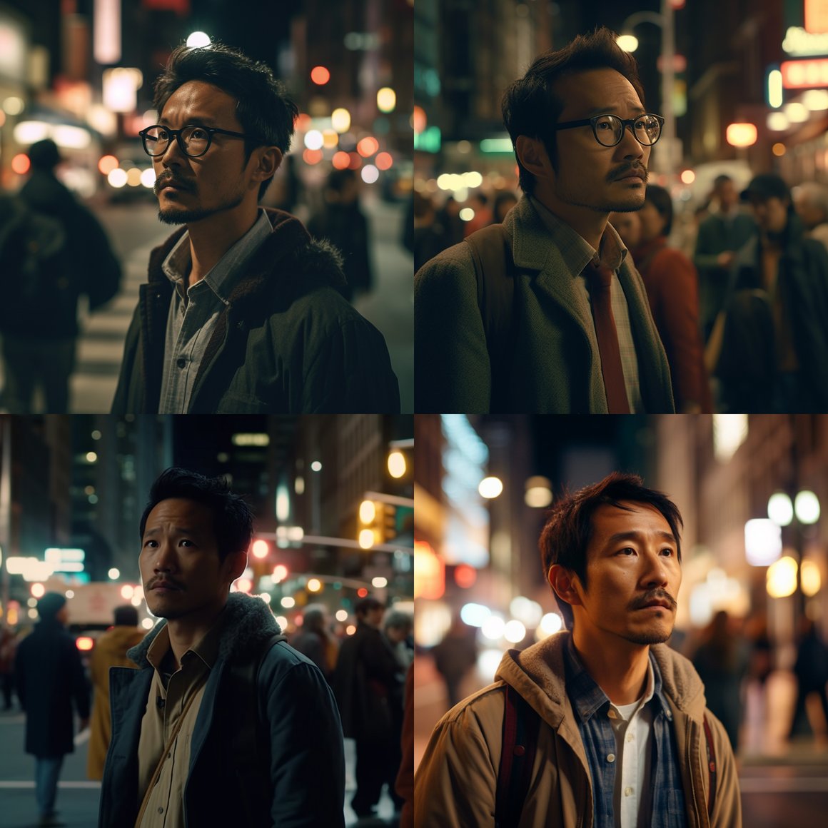 Neon Nights: Observations of an Urban Solitude