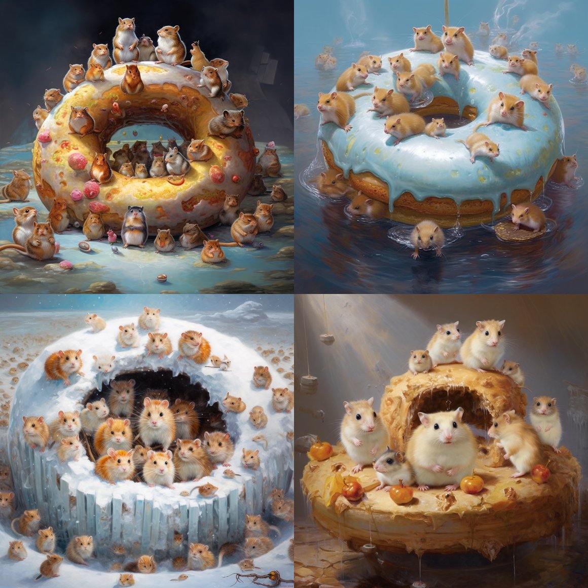 Hamster's Mid-Adventure Break