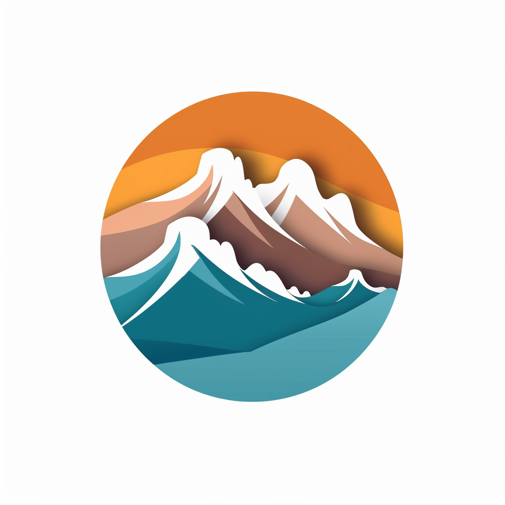 Nature's Embrace: Therapy & Coaching Business Logo Concept