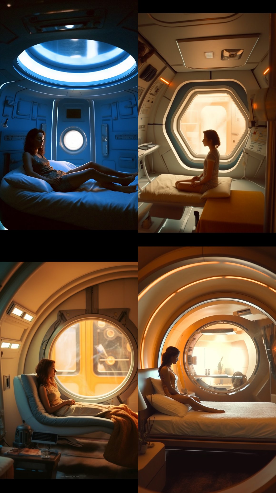 Retrofuturistic Voyager: An Intimate Glimpse