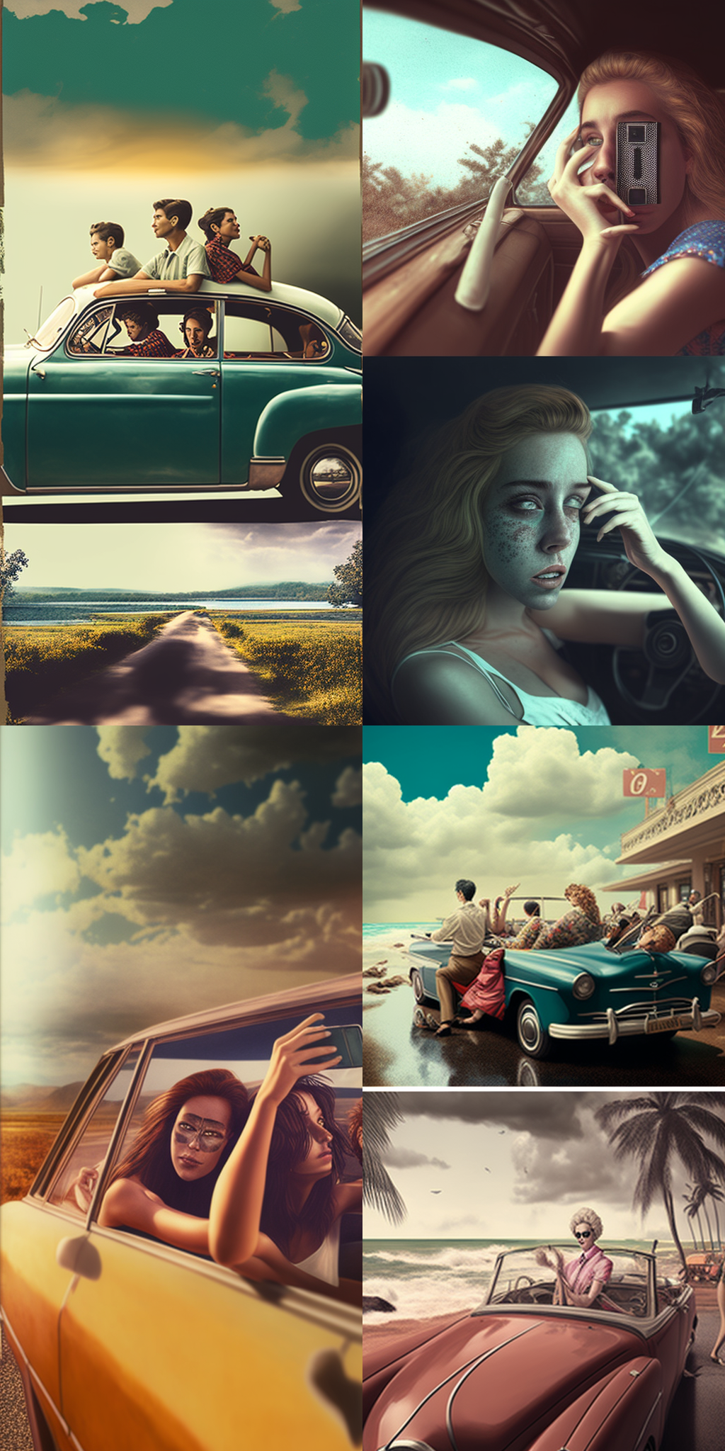 Retro Summer Road Trip Bliss