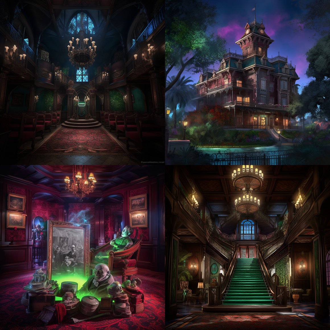 Haunted Charm: Detailing the Mystic Manor Resort Experience
