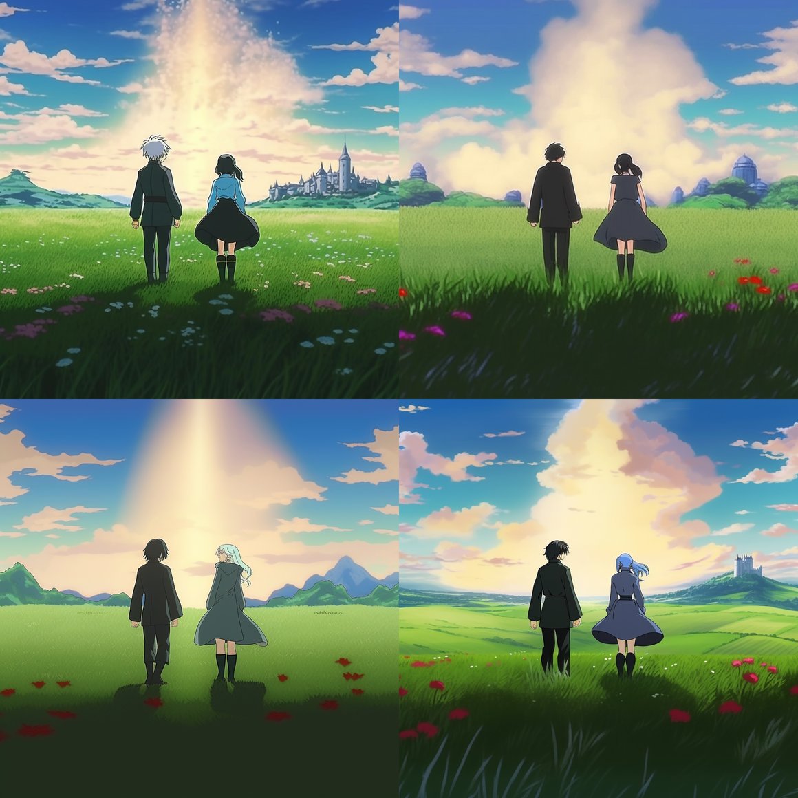 Neo and Trinity's Adventures in Howl's Moving Castle