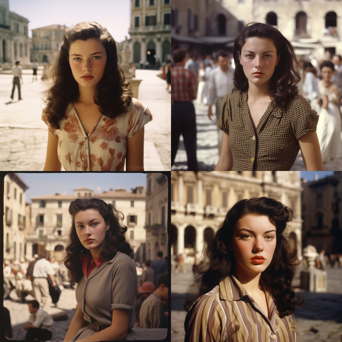 Summer Solitude: A Mid-century Glimpse of Youth in Perugia