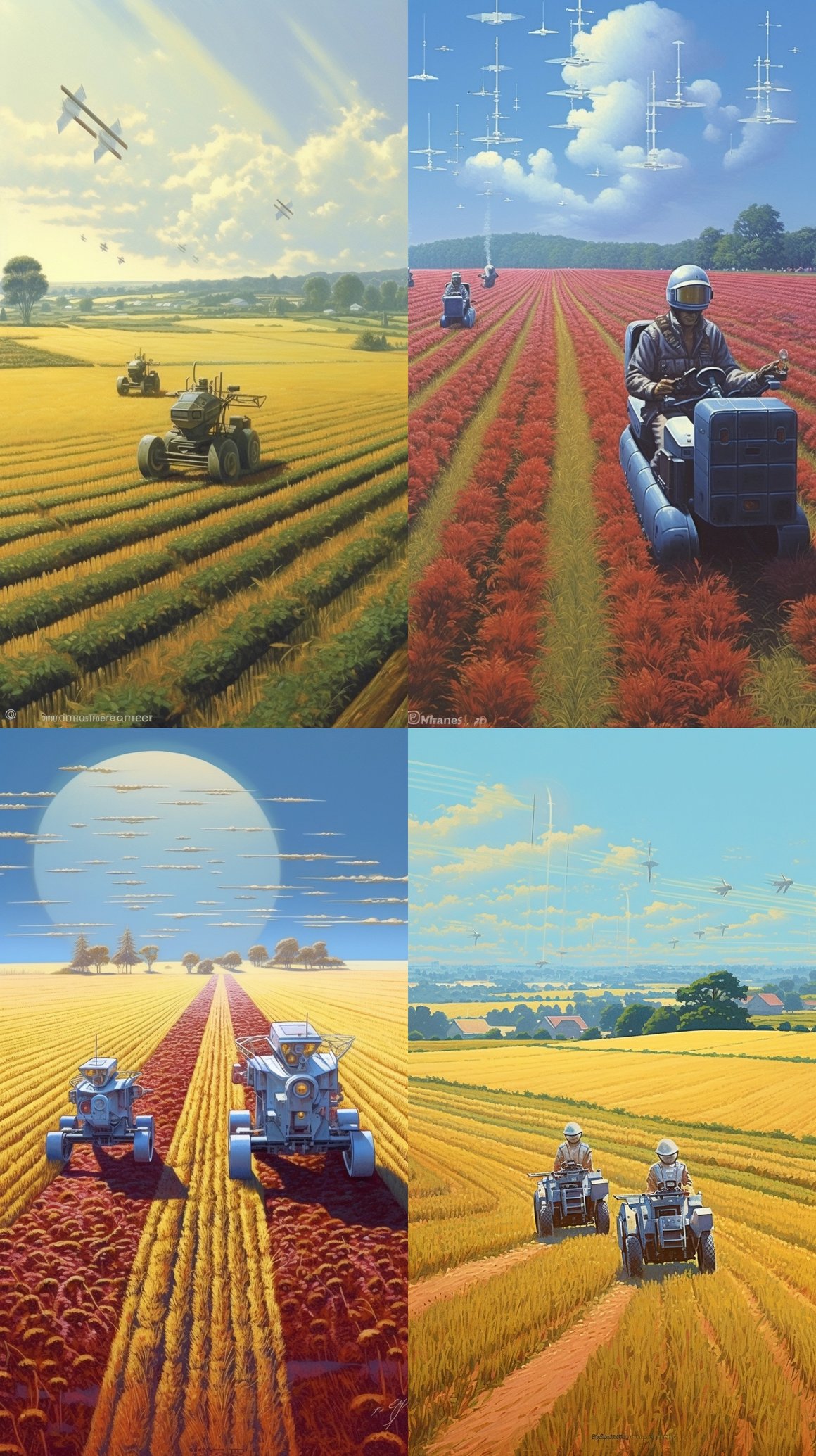 Harvesters Chessboard: A Retrofuturistic Journey