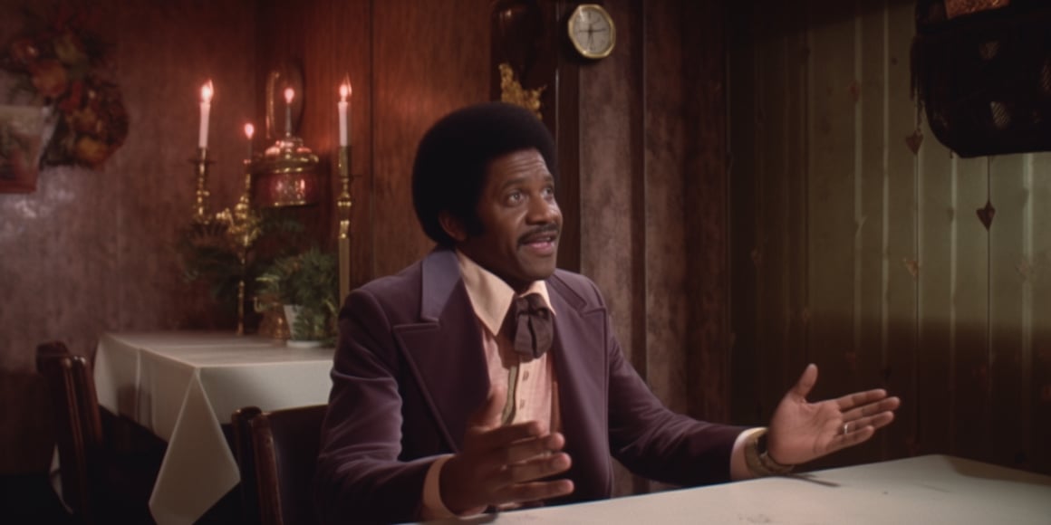 Retro TV Comedy Reverend Ike Snapshot